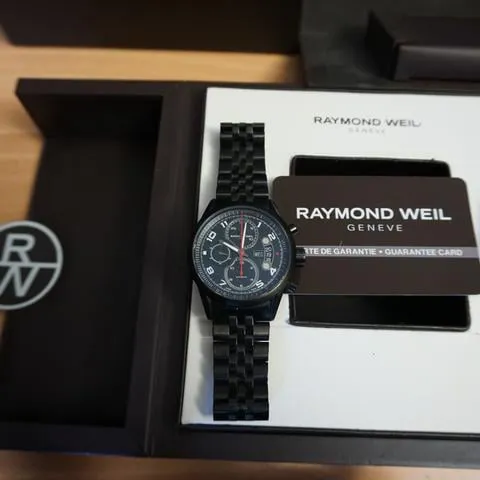 Raymond Weil Freelancer 7730-BK-05207 42mm Stainless steel Black 1