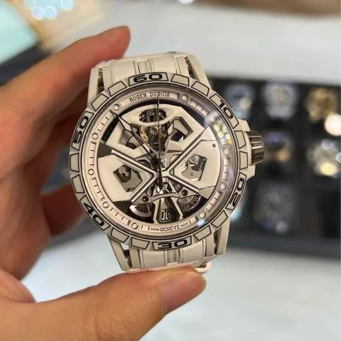 Roger Dubuis Excalibur RDDBEX0947 45mm White ceramic White