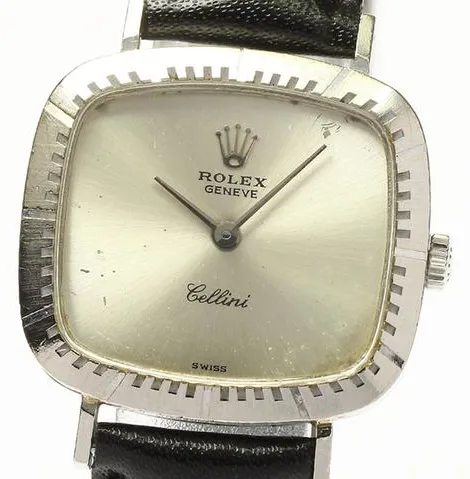 Rolex Cellini 4082 24mm White gold Silver