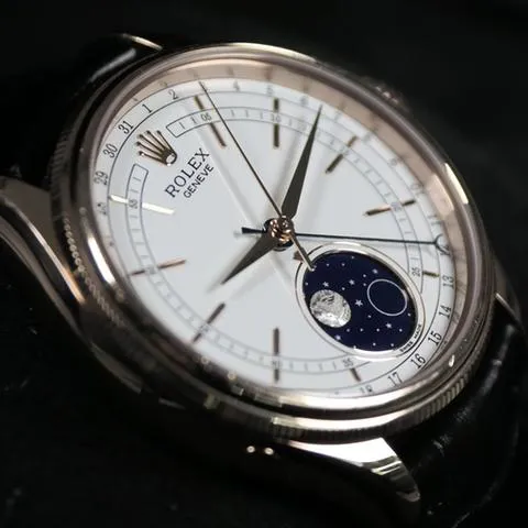 Rolex Cellini Moonphase 50535 39mm Rose gold White 7