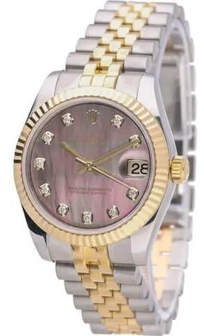 Rolex Datejust 31 178273 31mm Yellow gold and Stainless steel Mother-of-pearl 2