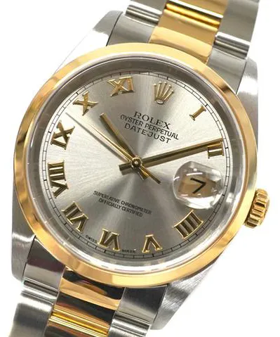 Rolex Datejust 36 16203 36mm Yellow gold and Stainless steel Gray 3