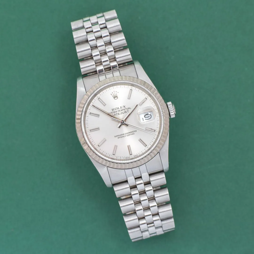 Rolex Datejust 36 16234 36mm Stainless steel Silver