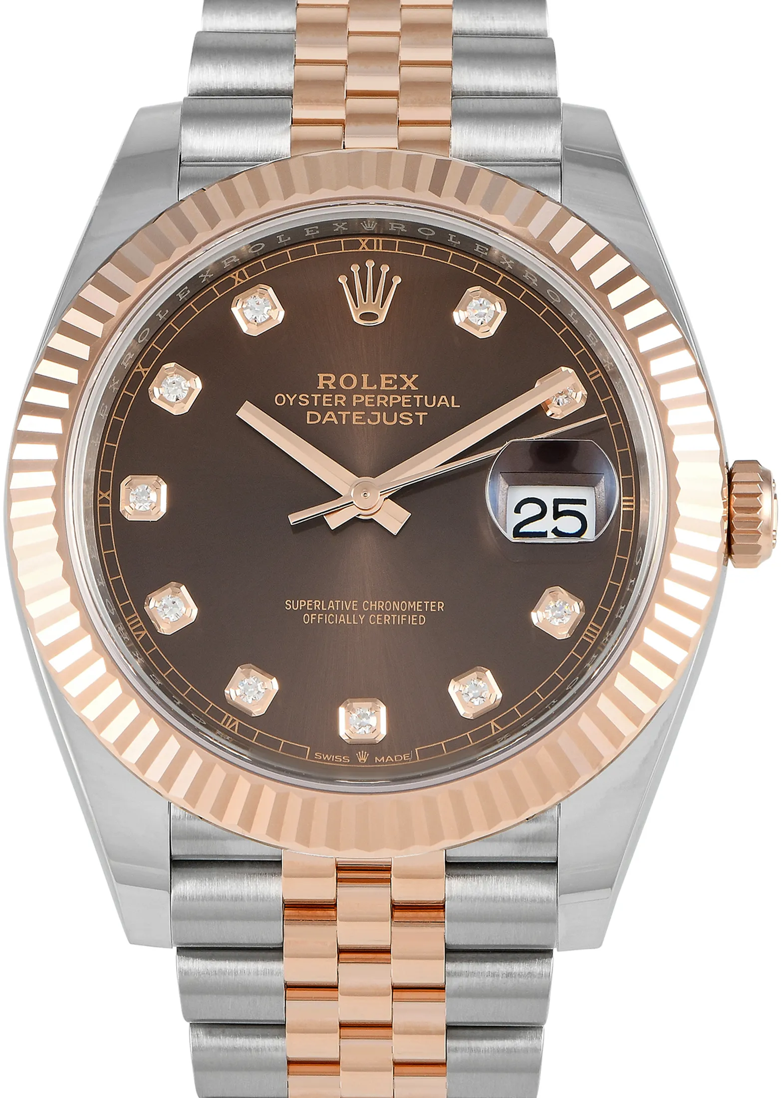 Rolex Datejust 41 126331 41mm Stainless steel Brown