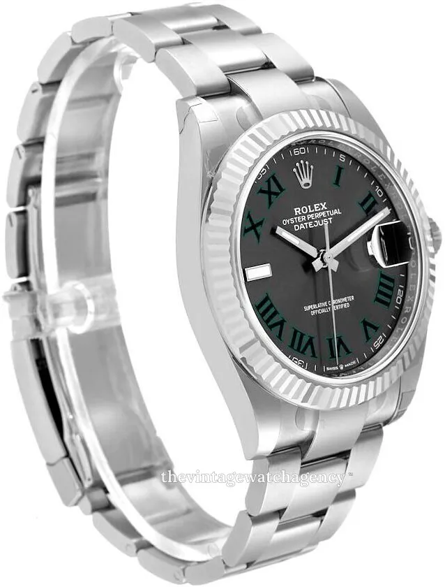 Rolex Datejust 41 126334-0021 41mm White gold and Oystersteel Gray 4