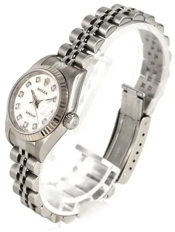 Rolex Datejust 79174G 26mm White gold Silver 1