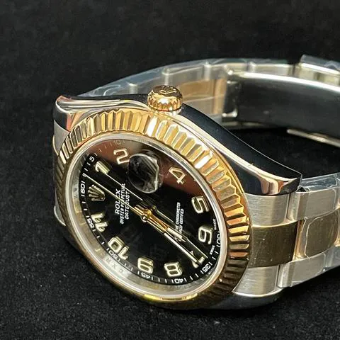 Rolex Datejust II 116333 41mm Yellow gold and Stainless steel Black 4