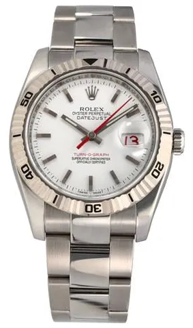 Rolex Datejust Turn-O-Graph 116264 36mm Stainless steel White