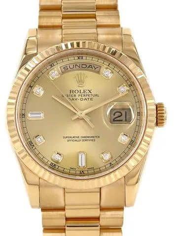 Rolex Day-Date 36 118238A 36mm Yellow gold Gold