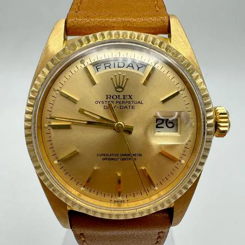 Rolex Day-Date 36 1803 36mm Yellow gold Champagne 1