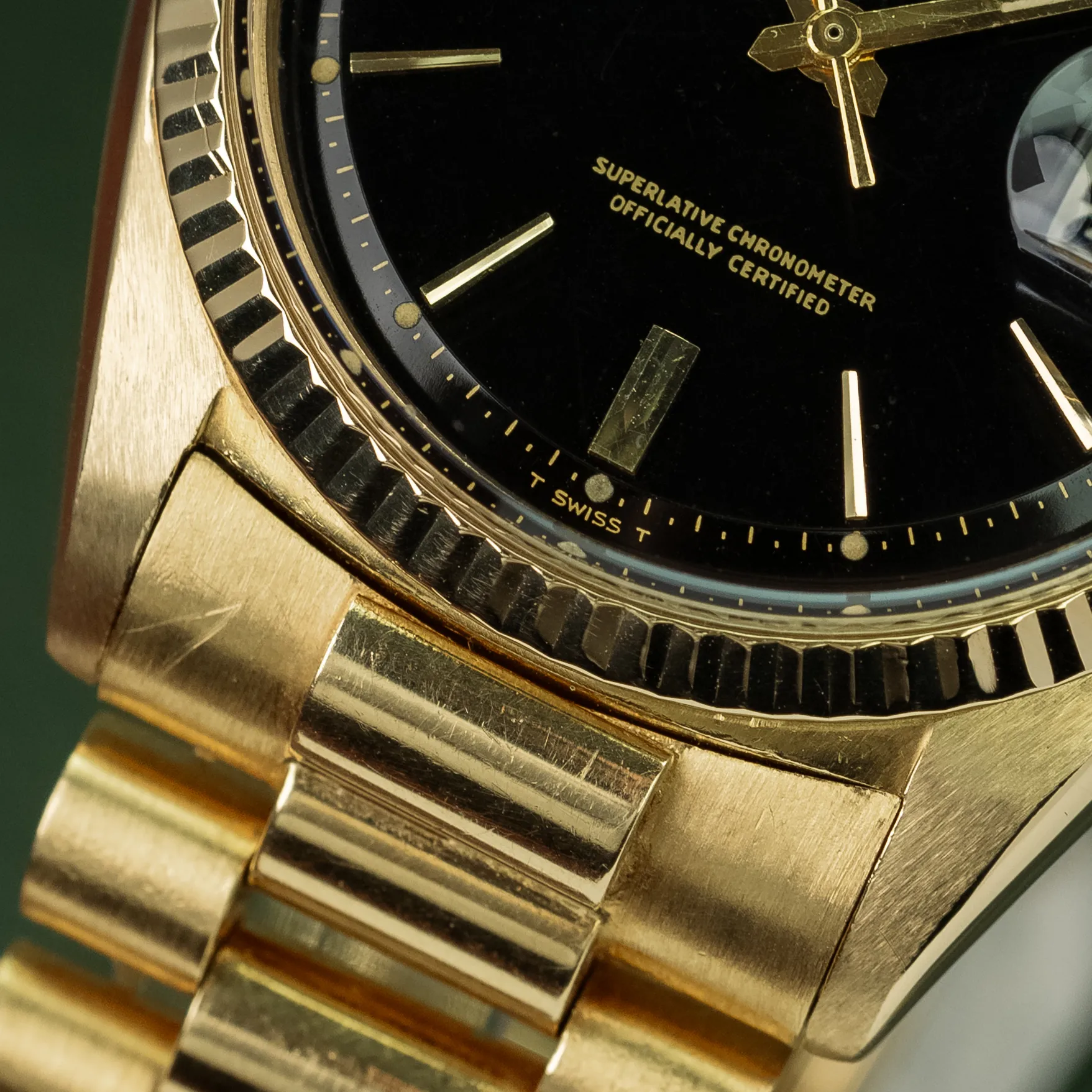 Rolex Day-Date 36 1803 36mm Yellow gold and 18k yellow gold Black 5