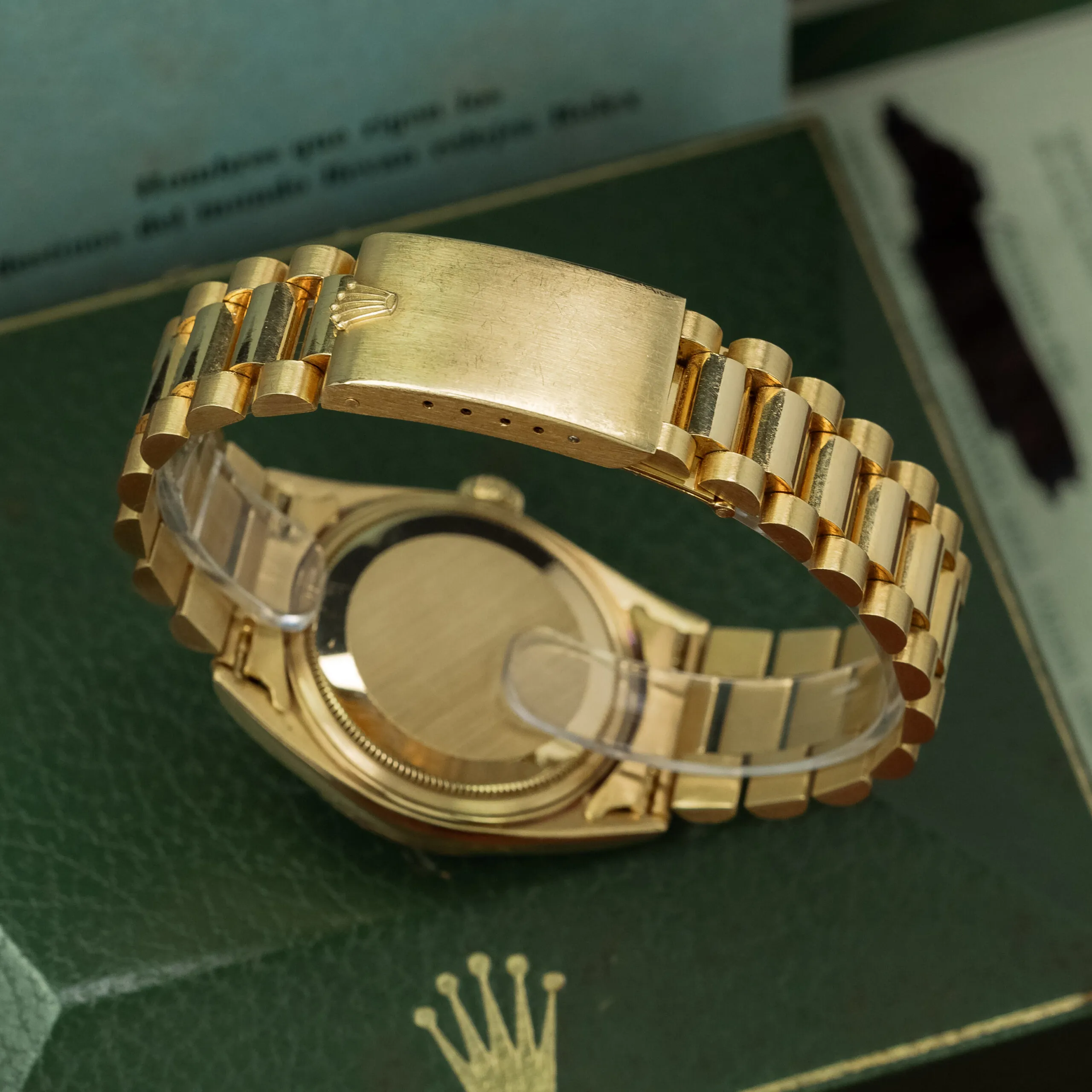 Rolex Day-Date 36 1803 36mm Yellow gold and 18k yellow gold Black 11