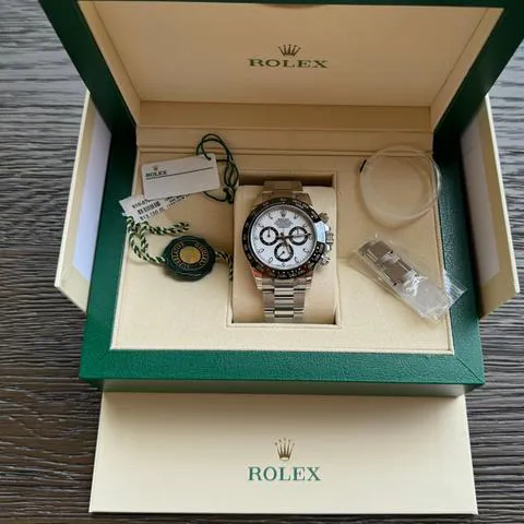 Rolex Daytona 116500LN 40mm Stainless steel White