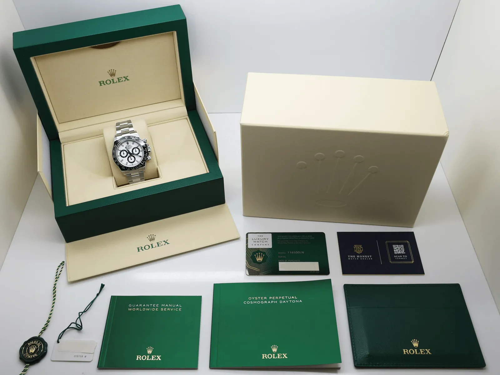 Rolex Daytona 116500LN 40mm White and Luminous and dial 1