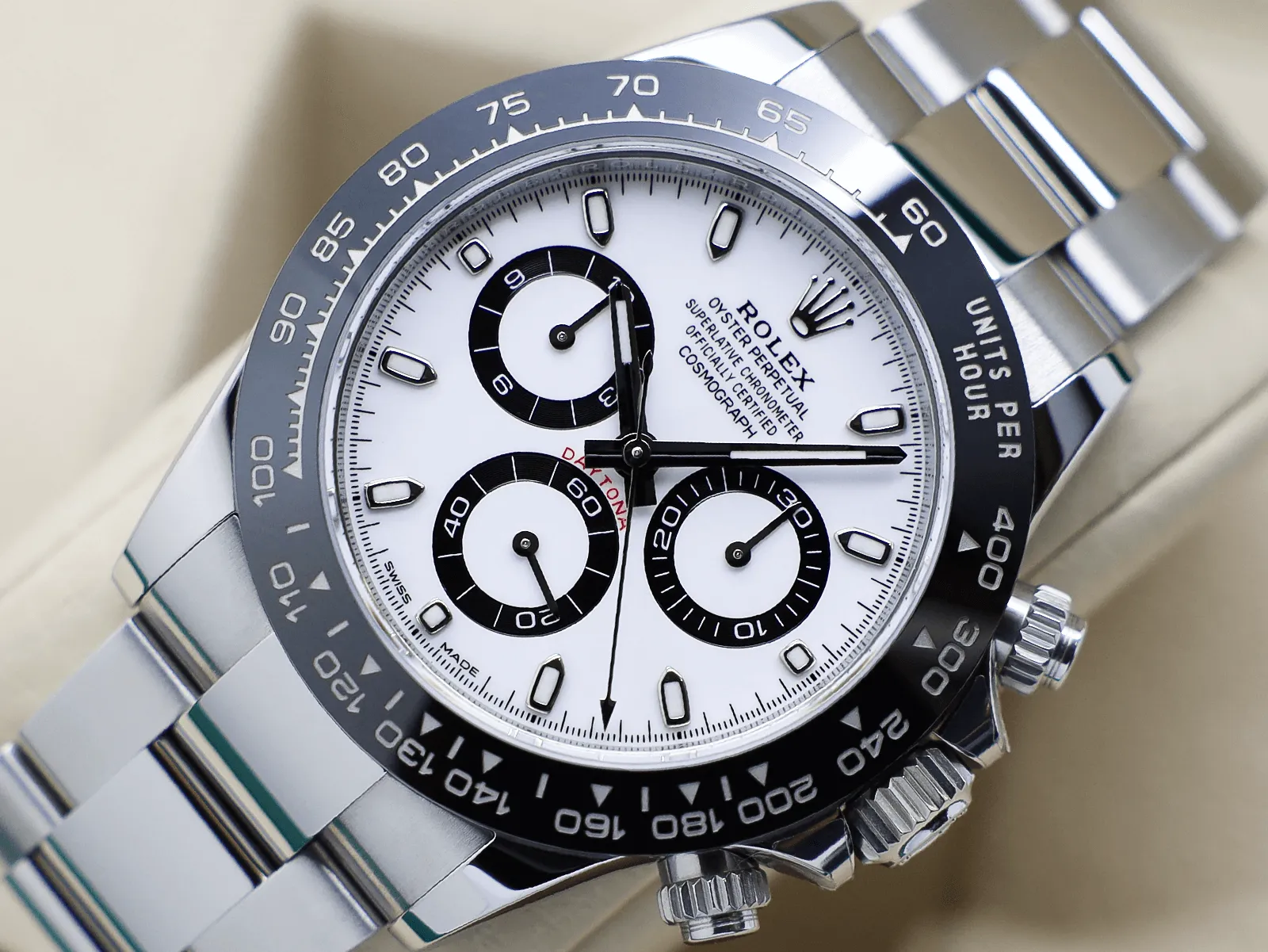 Rolex Daytona 116500LN 40mm White and Luminous and dial 2