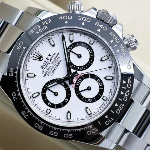 Rolex Daytona 116500LN 40mm Stainless steel White