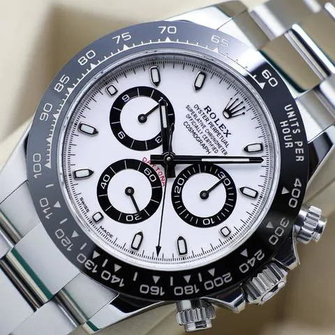 Rolex Daytona 116500LN 40mm Stainless steel White 2