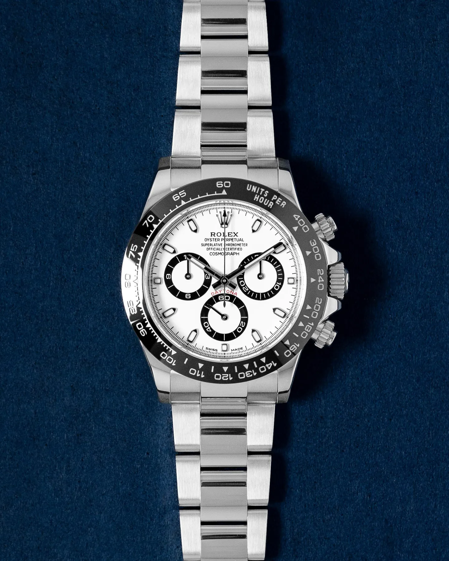 Rolex Daytona 116500LN 40mm Stainless steel White