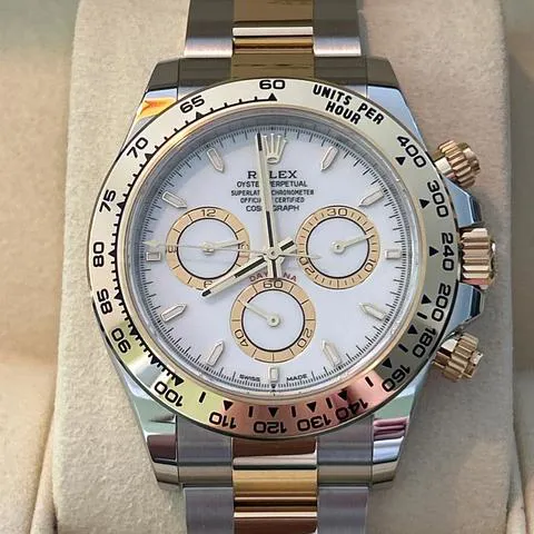 Rolex Daytona 126503 40mm Yellow gold and Stainless steel White