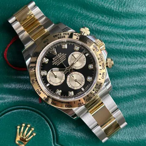 Rolex Daytona 126503 40mm Yellow gold and Stainless steel Black