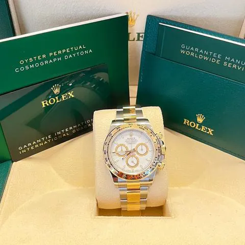 Rolex Daytona 126503 40mm Yellow gold and Stainless steel White 14