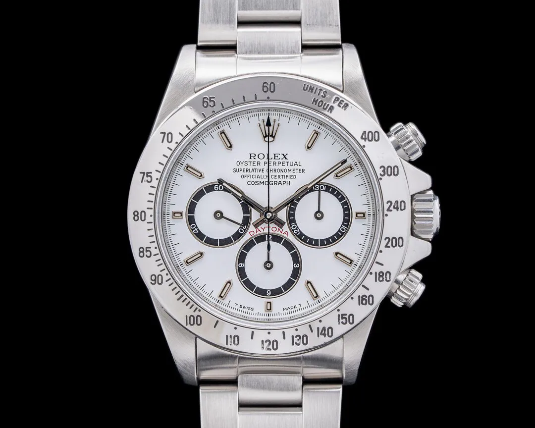 Rolex Daytona 16520 40mm Stainless steel White