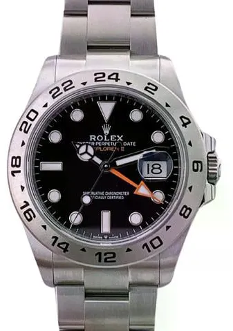 Rolex Explorer II 226570 42mm Stainless steel Black