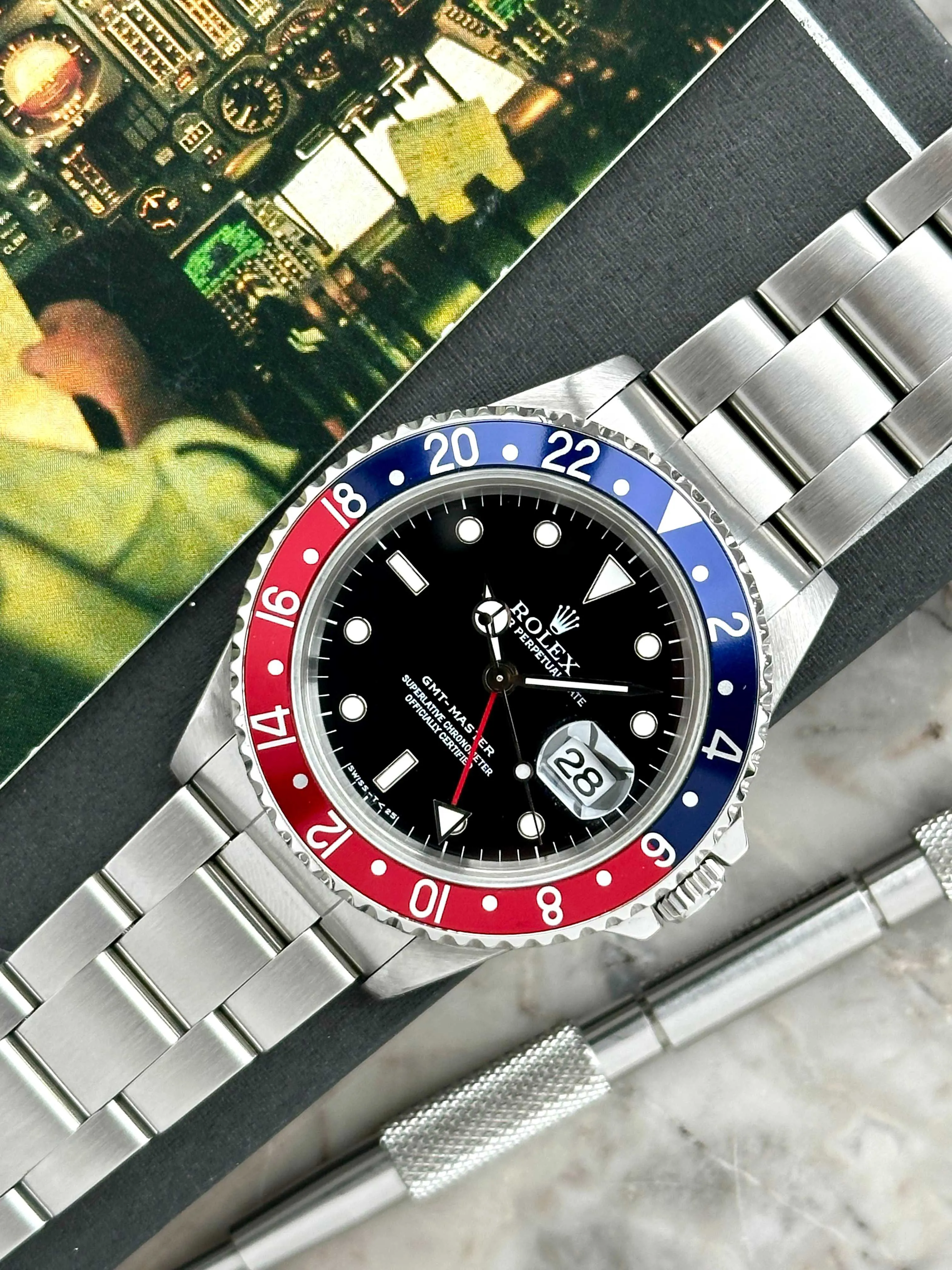 Rolex GMT-Master 16700 40mm Stainless steel Black 4