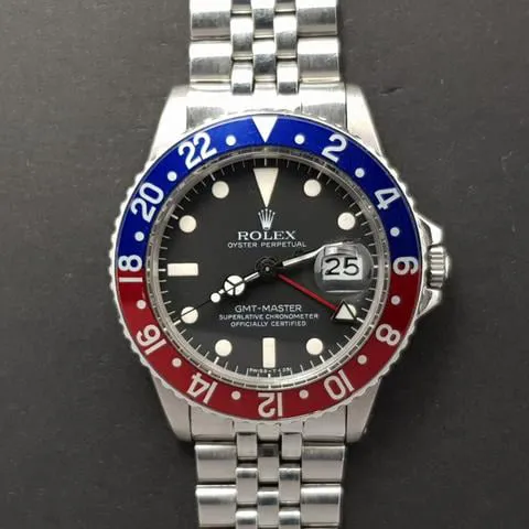 Rolex GMT-Master 1675 40mm Stainless steel Black