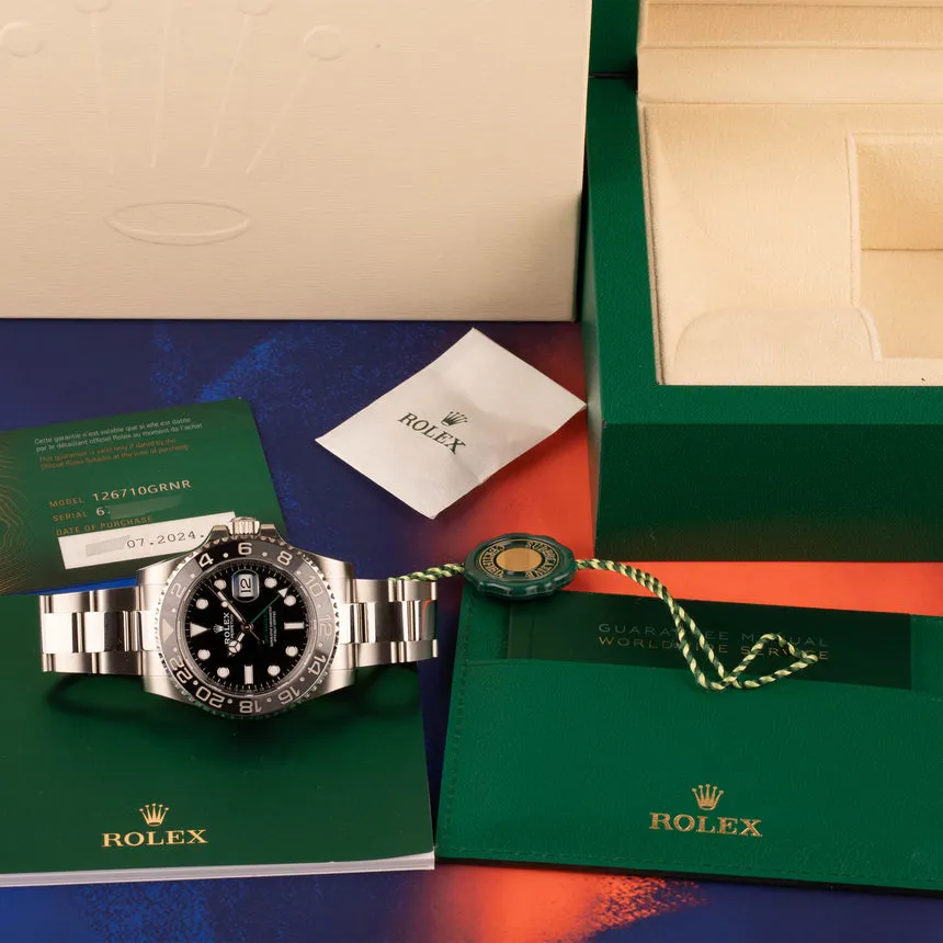 Rolex GMT-Master II 126710GRNR 40mm Black 10