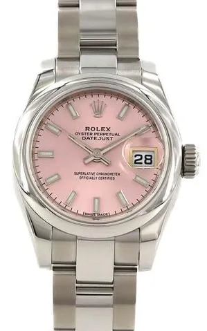 Rolex Lady-Datejust 179160 26mm Stainless steel Rose