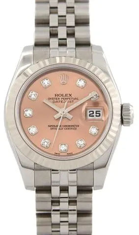 Rolex Lady-Datejust 179174G 26mm White gold Rose