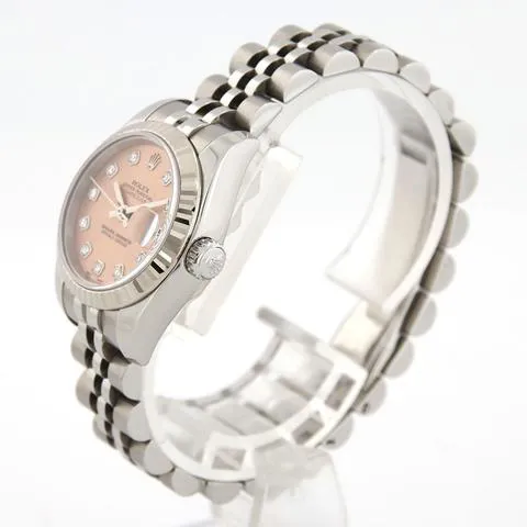 Rolex Lady-Datejust 179174G 26mm White gold Rose 1