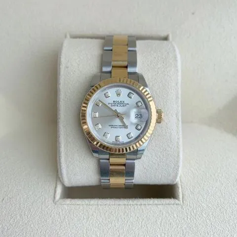 Rolex Lady-Datejust 279173-0008 28mm Yellow gold and Oystersteel Silver