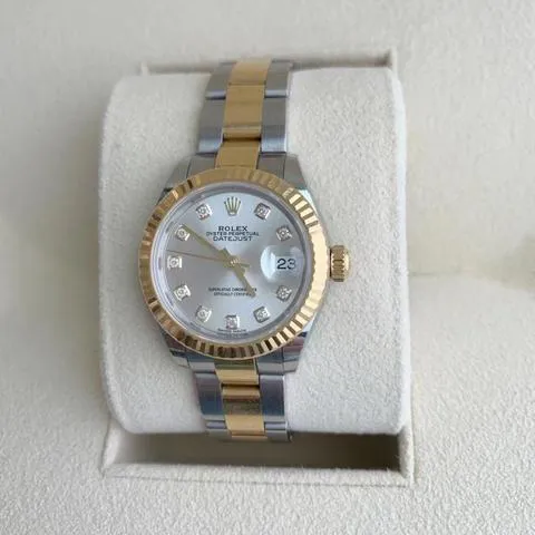 Rolex Lady-Datejust 279173-0008 28mm Yellow gold and Oystersteel Silver 2