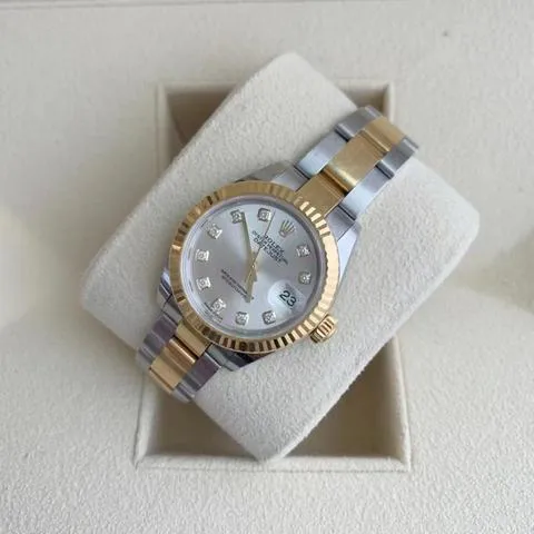 Rolex Lady-Datejust 279173-0008 28mm Yellow gold and Oystersteel Silver 3