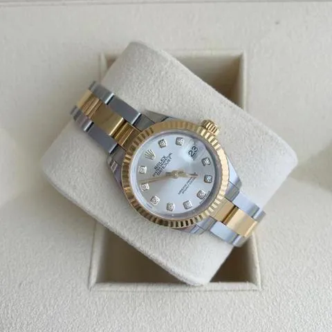 Rolex Lady-Datejust 279173-0008 28mm Yellow gold and Oystersteel Silver 4