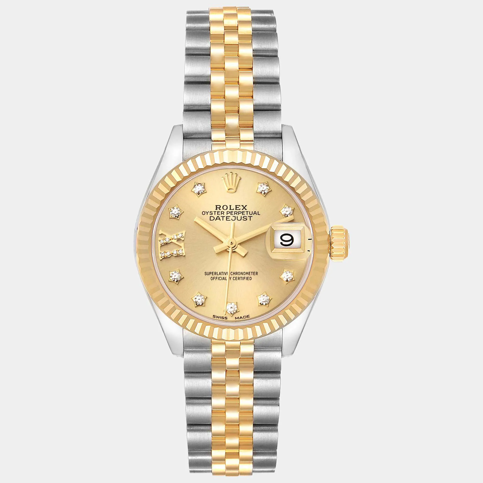 Rolex Lady-Datejust 279173 Yellow gold and Stainless steel and 18k yellow gold Yellow gold