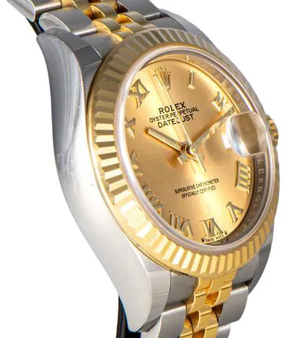 Rolex Lady-Datejust 279173 28mm Yellow gold and Stainless steel Champagne 2