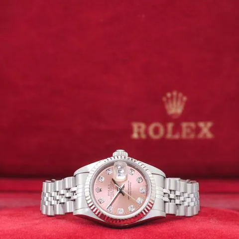 Rolex Lady-Datejust 69174 26mm Stainless steel Rose