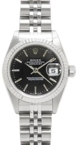 Rolex Lady-Datejust 79174 26mm Stainless steel Black