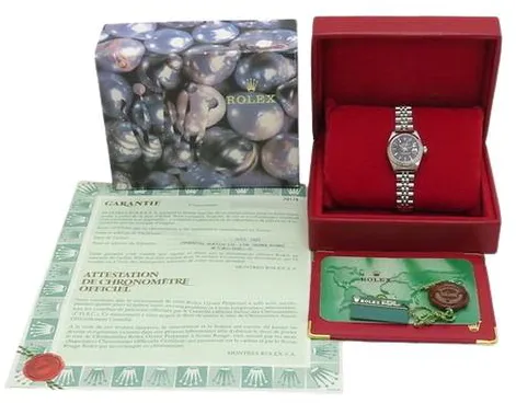 Rolex Lady-Datejust 79174 26mm Stainless steel Black 6