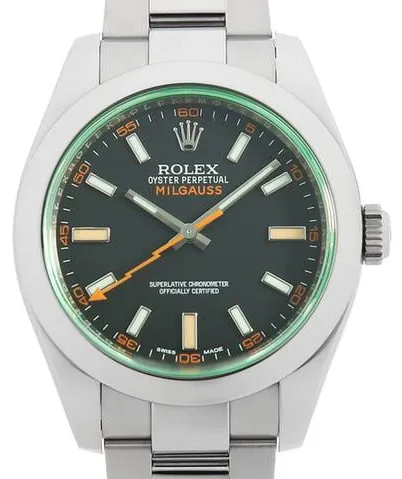 Rolex Milgauss 116400GV 40mm Stainless steel Black