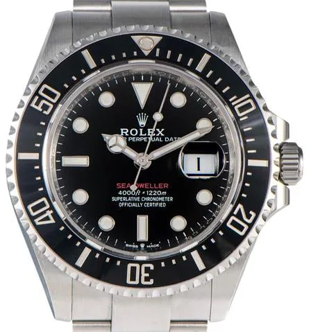 Rolex Sea-Dweller 126600 43mm Stainless steel Black