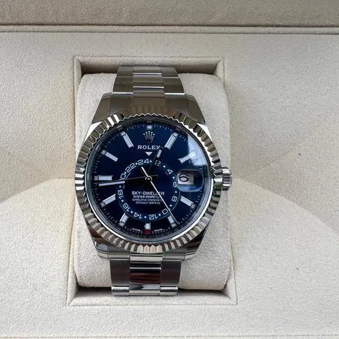 Rolex Sky-Dweller 326934 42mm Stainless steel Blue