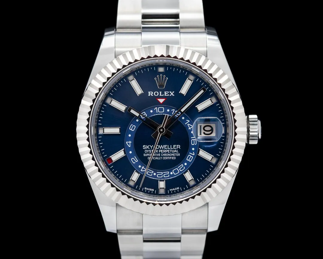 Rolex Sky-Dweller 326934 42mm Stainless steel Blue