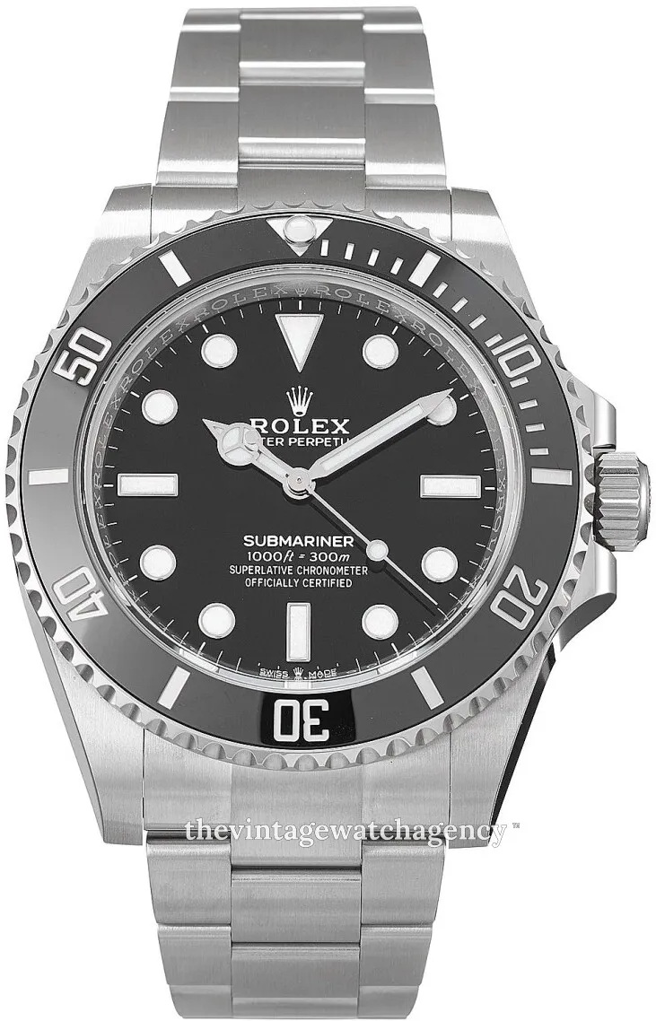 Rolex Submariner 124060-0001 41mm Oystersteel Black