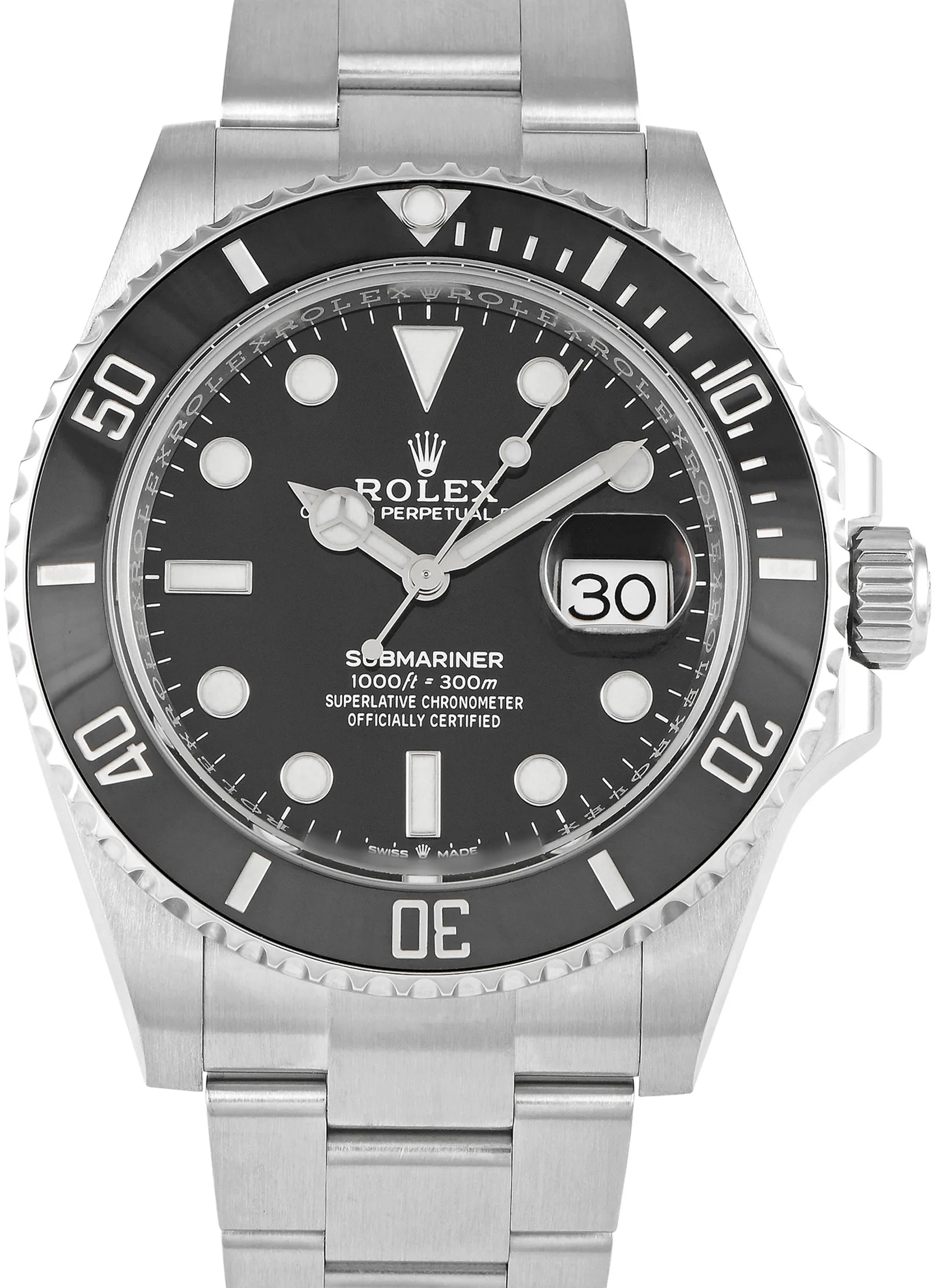 Rolex Submariner 126610LN 41mm Stainless steel Black