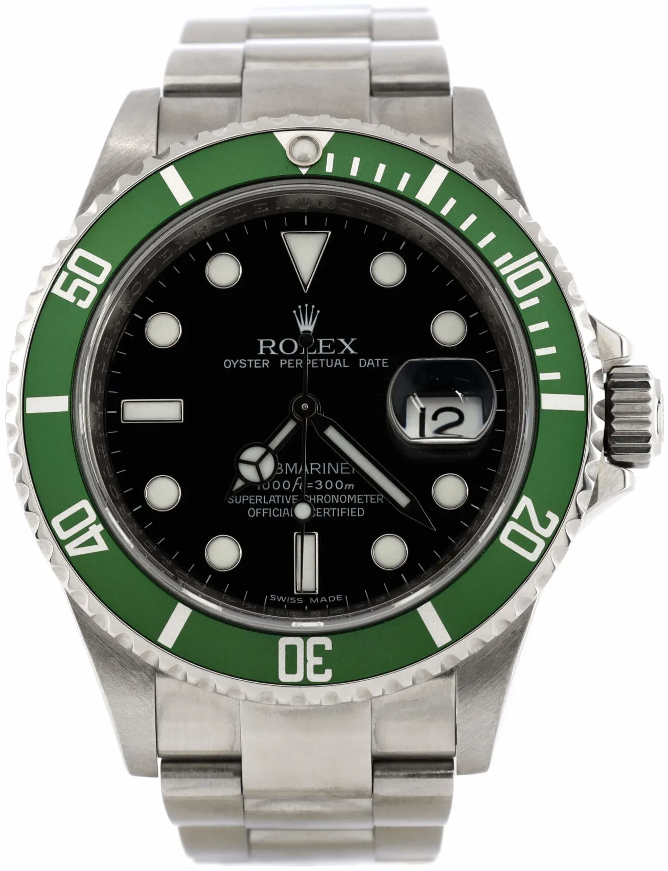 Rolex Submariner 16610LV 40mm Stainless steel Black