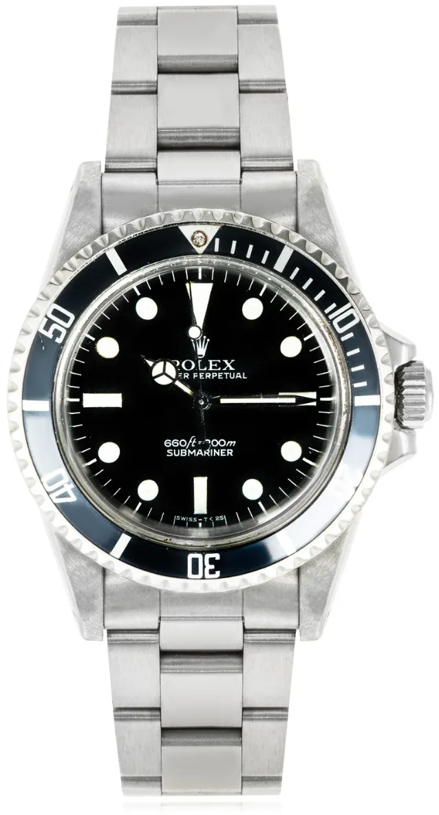 Rolex Submariner 5513 40mm Stainless steel Black